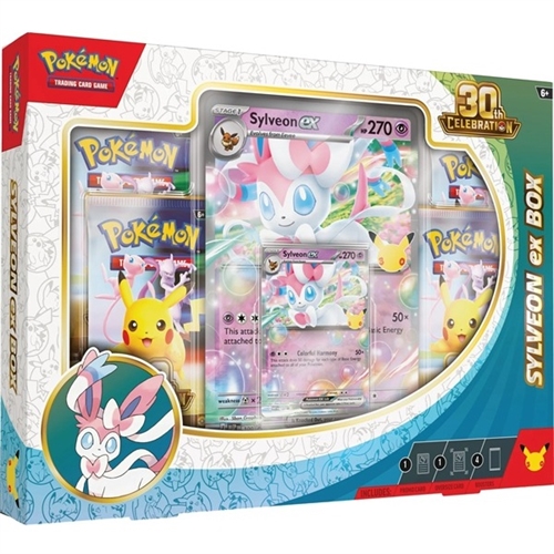30th Celebration - Collection Box - Sylveon EX - Pokemon TCG (ENG)